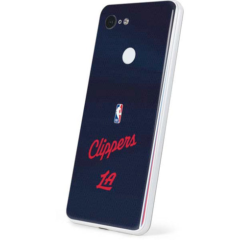 NBA LA Clippers Jersey Google Pixel 3 Skin